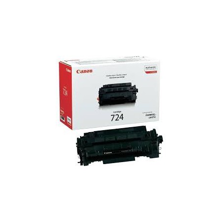 Toner Canon 724 6 000 pages réf. 3481B002 pour imprimante LBP 6750dn Toner Canon 724 6 000 pages réf. 3481B002 pour imprimante LBP 6750dn