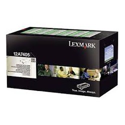 12A7405 Toner Noir pour imprimante Lexmark E321t, E323tn E323tn