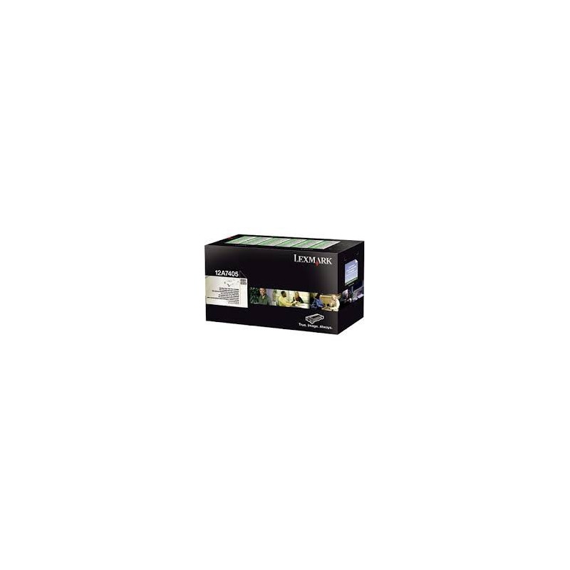 12A7405 Toner Noir pour imprimante Lexmark E321t, E323tn E323tn