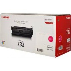 Toner Canon 732 Magenta 6400 pages réf. 6261B002 pour imprimante LBP-7780