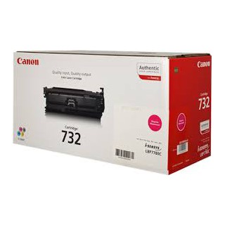 Toner Canon 732 Magenta 6400 pages réf. 6261B002 pour imprimante LBP-7780