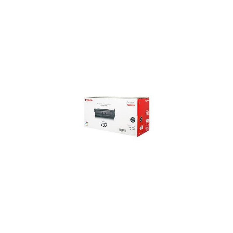 Toner Canon 732 Noir 6100 pages réf. 6263B002 pour imprimante LBP-7780