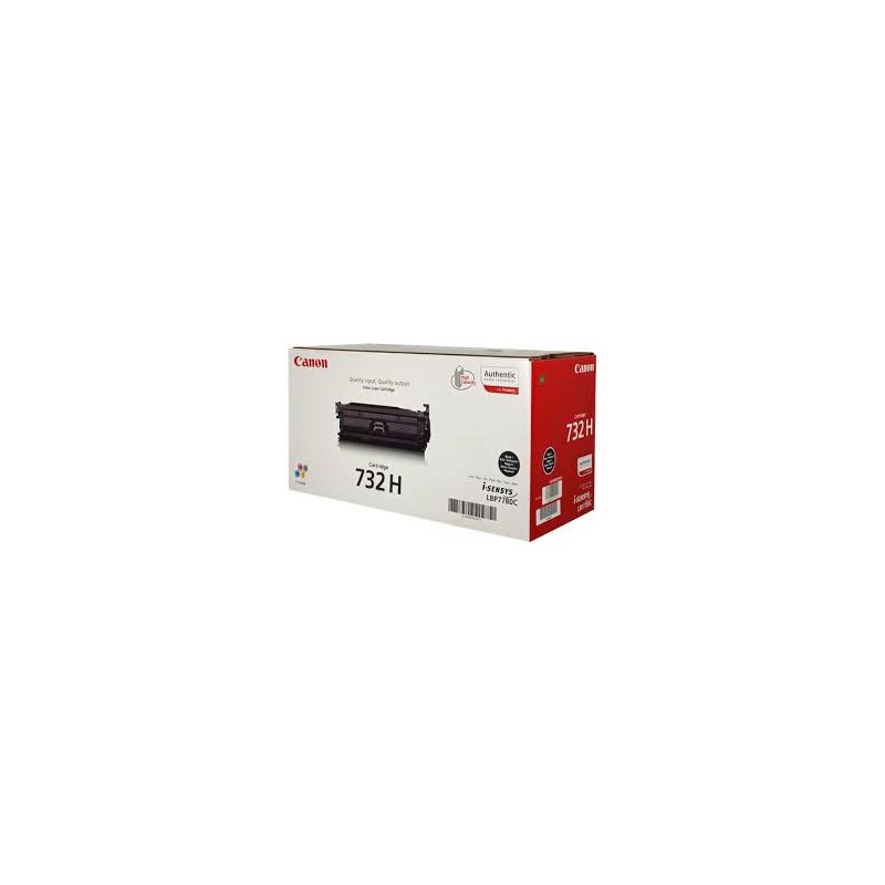 Toner Canon 732 Noir HC 12 000 pages réf. 6264B002 pour imprimante LBP-7780