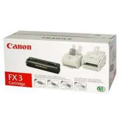 Canon Toner Noir FX-3 réf. 1557A003 4800 pages pour imprimante Fax L200.220. 240. 250. 260. 280. 290. 295. 300. 350. 360