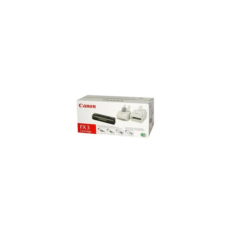 Toner Canon FX-3 réf. 1557A003 4800 pages pour imprimante Fax L200.220. 240. 250. 260. 280. 290. 295. 300. 350. 360
