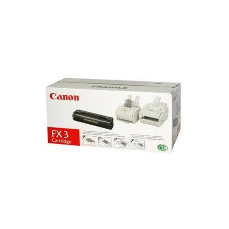 Toner Canon FX-3 réf. 1557A003 4800 pages pour imprimante Fax L200.220. 240. 250. 260. 280. 290. 295. 300. 350. 360