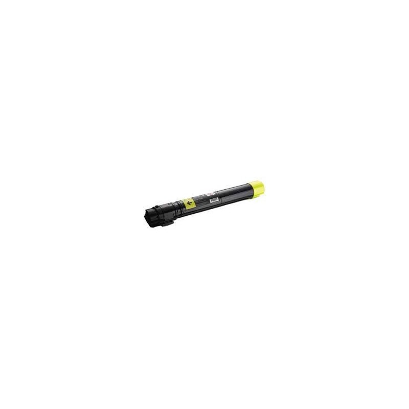 Cartouche de toner Dell 7130cdn Jaune LC 11k (593-10877) pour imprimante Dell 7130cdn