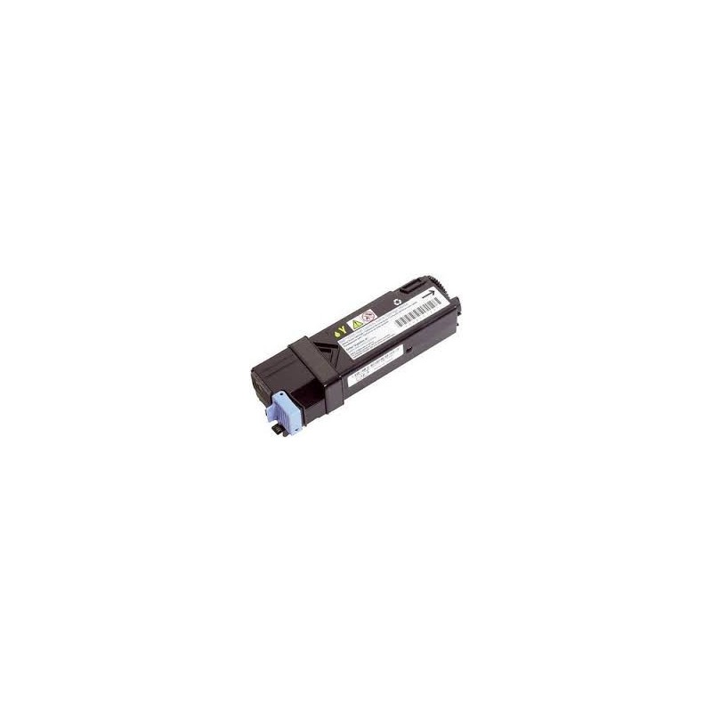 Cartouche de toner Dell 2130cn Jaune HC 2,5k (593-10314) pour imprimante Dell 2130cn, 2135cn