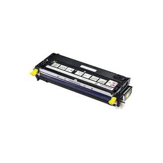 Cartouche de toner Dell 3130cn Jaune HC 9k (593-10291) pour imprimante Dell 3130cn