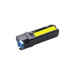 Cartouche de toner Dell 2150cn Jaune LC 1,2k (8GK7X) pour imprimante Dell 2150cn, 2150cdn, 2155cn, 2155cdn