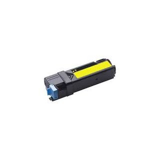 Cartouche de toner Dell 2150cn Jaune LC 1,2k (8GK7X) pour imprimante Dell 2150cn, 2150cdn, 2155cn, 2155cdn