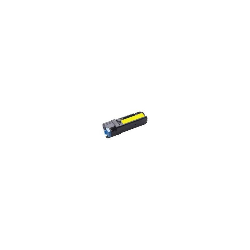 Cartouche de toner Dell 2150cn Jaune LC 1,2k (8GK7X) pour imprimante Dell 2150cn, 2150cdn, 2155cn, 2155cdn