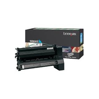 15G041C Toner Cyan pour imprimante Lexmark C752, C760, C762, X752e, X762e