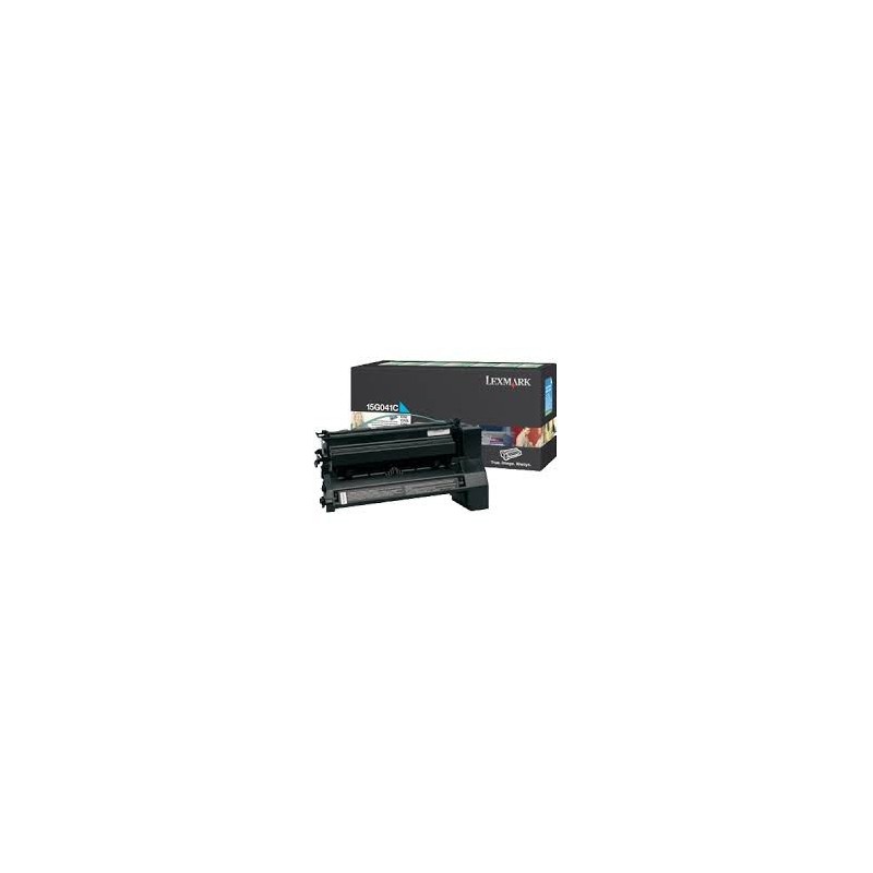 15G041C Toner Cyan pour imprimante Lexmark C752 C760 C762 X752 X762