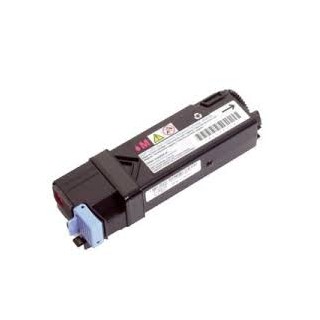 Cartouche de toner Dell 2150cn Magenta LC 1,2k (D6FXJ) pour imprimante Dell 2150cn, 2150cdn, 2155cn, 2155cdn