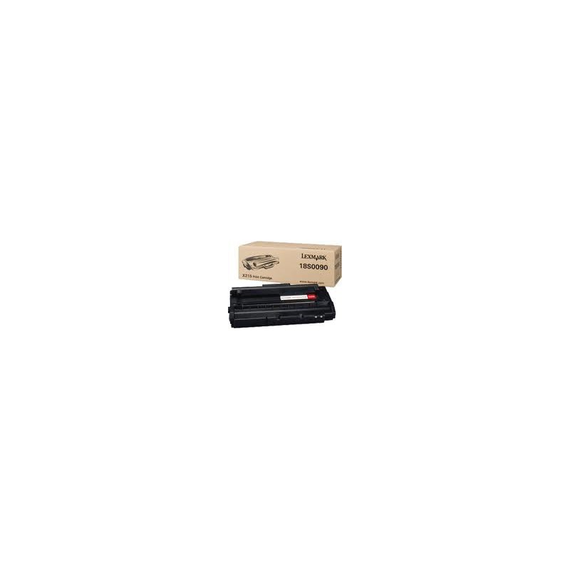 18S0090 Toner Noir Lexmark Noir pour imprimante X215
