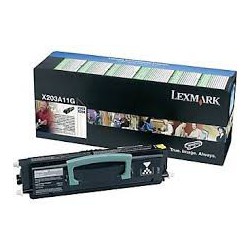 X203A11G Toner Noir pour imprimante Lexmark Optra X203n, X204n