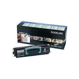 X203A11G Toner Noir pour imprimante Lexmark Optra X203n, X204n