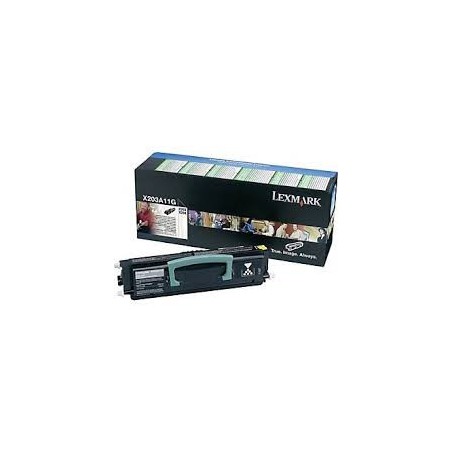 X203A11G Toner Noir pour imprimante Lexmark Optra X203n, X204n X203A11G Toner Noir pour imprimante Lexmark Optra X203n, X204n