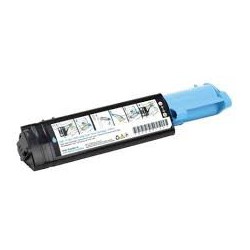 Cartouche de toner Dell 3000cn Cyan LC 2k (593-10064) pour imprimante Dell 3000cn, 3100cn