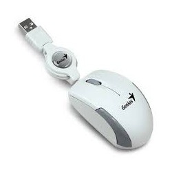 Micro Traveler USB Blanc Genius (Souris Filaire Optique)