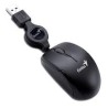 Micro Traveler USB Noir Genius (Souris Filaire Optique)