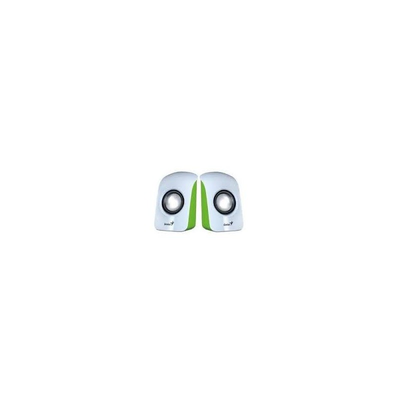 SPU-115 - 2 Enceintes USB Blanc (Speakers 2.0) Genius