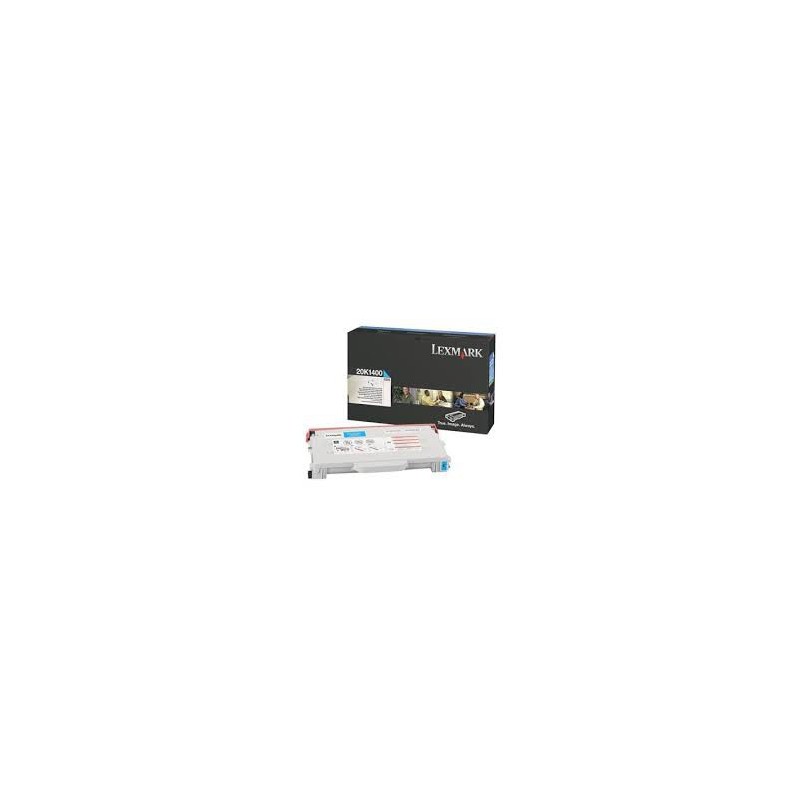 20K1400 Toner Cyan pour imprimante Lexmark C510/dn/dtn/n/tn