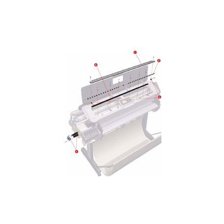 CK839-67009 Starwheel Assembly A0 traceur HP Designjet T1200 T610 T770 CK839-67009 Starwheel Assembly A0 traceur HP Designjet T1200 T610 T770
