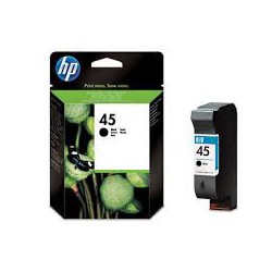 51645AE Encre Noir (HP n° 45) pour traceur HP Designjet 700 750 755