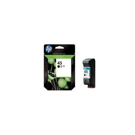 51645AE Encre Noir (HP n° 45) pour traceur HP Designjet 700 750 755 51645AE Encre Noir (HP n° 45) pour traceur HP Designjet 700 750 755