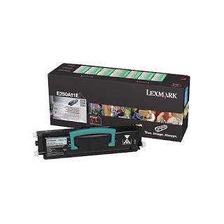 E250A11E Toner Noir pour imprimante Lexmark E250, E350, E352