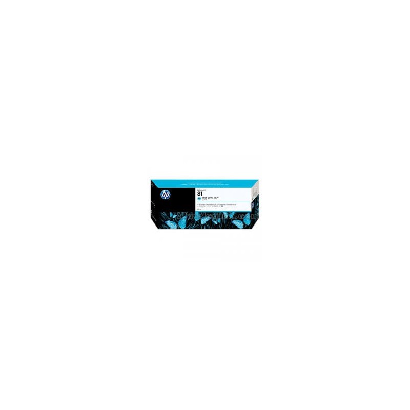 C4934A Encre Cyan Clair (HP n° 81) pour traceur HP Designjet 5000 5500