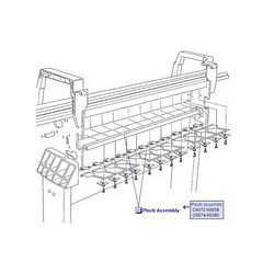 C6074-60385 Pinch Assembly traceur HP Designjet 1050C 1050C+ 1055CM 1055CM+