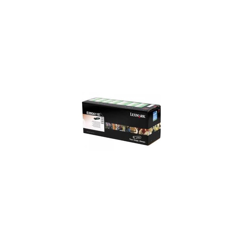 E260A11E Toner Noir pour imprimante Lexmark E460, E462, E260, E360