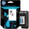 C6578DE Encre 3 Couleurs (HP N°78) pour HP Photosmart, Deskjet Fax