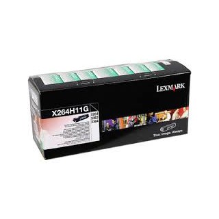 X264H11G Toner Noir pour imprimante Lexmark X264, X363, X364