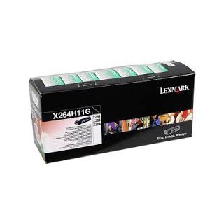 X264H11G Toner Noir pour imprimante Lexmark X264, X363, X364