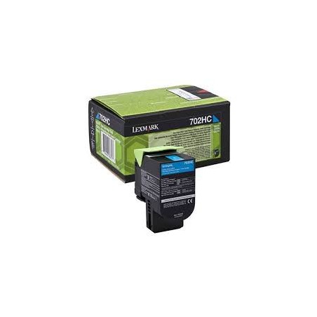 70C20C0 Toner Cyan pour imprimante Lexmark CS310, CS410, CS510 70C20C0 Toner Cyan pour imprimante Lexmark CS310, CS410, CS510