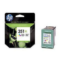 CB338EE Encre 3 Couleurs pour imprimante HP Deskjet, Officejet, Photosmart