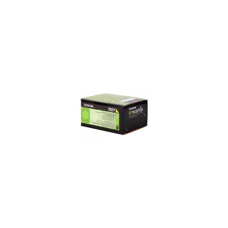 70C20Y0 Toner Jaune pour imprimante Lexmark CS310, CS410, CS510