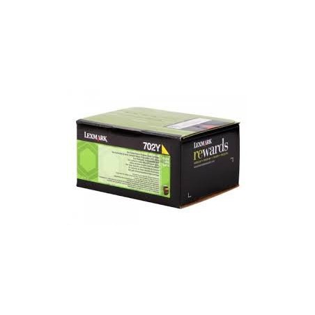 70C20Y0 Toner Jaune pour imprimante Lexmark CS310, CS410, CS510 70C20Y0 Toner Jaune pour imprimante Lexmark CS310, CS410, CS510