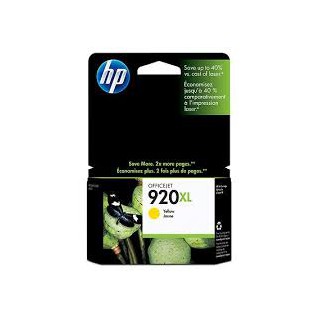 CD974AE Encre HP n°920 Jaune imprimante HP Officejet 6500