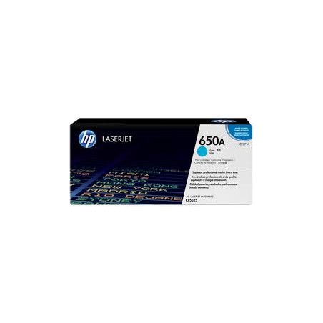 CE271A Toner Cyan imprimante HP Color Laserjet Entreprise CP5525 M750