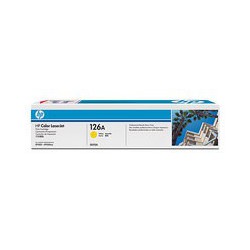 CE312A Cartouche de Toner Jaune 126A imprimante HP Laserjet Pro 100 M175 et CP1025