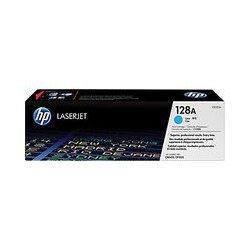 CE321A Cartouche de Toner Cyan 128A imprimante HP Color Laserjet Pro CM 1415 et CP 1525