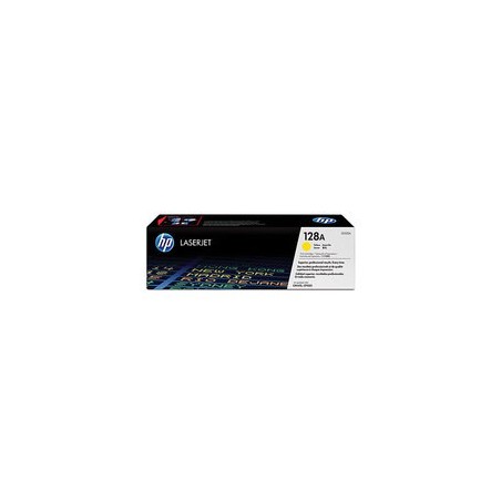 CE322A Cartouche de Toner Jaune 128A imprimante HP Color Laserjet Pro CM 1415 et CP 1525