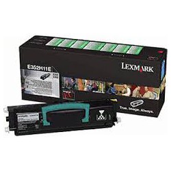 E352H11E Toner Noir pour imprimante Lexmark E350, E352