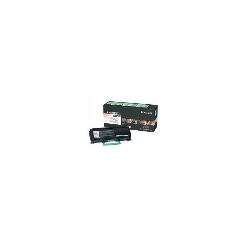 E360H11E Toner Noir pour imprimante Lexmark E360, E462