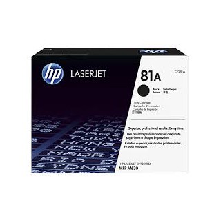 CF281A Noir Toner imprimante HP Color Laserjet M604 M605 M606 M630 (HP 81A)